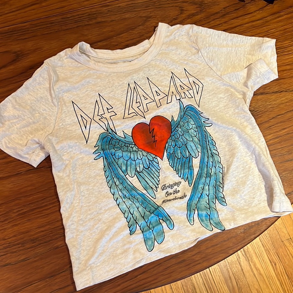 Vintage 1981 Def Leopard tee